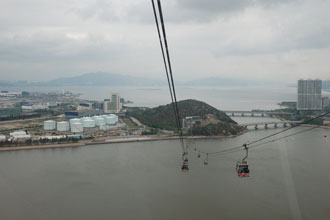 Ngong Ping 360 Cable car accident photo